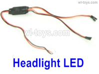 HBX 16890 DESTROYER Parts Headlight LED.M16061.The Front Led Light.